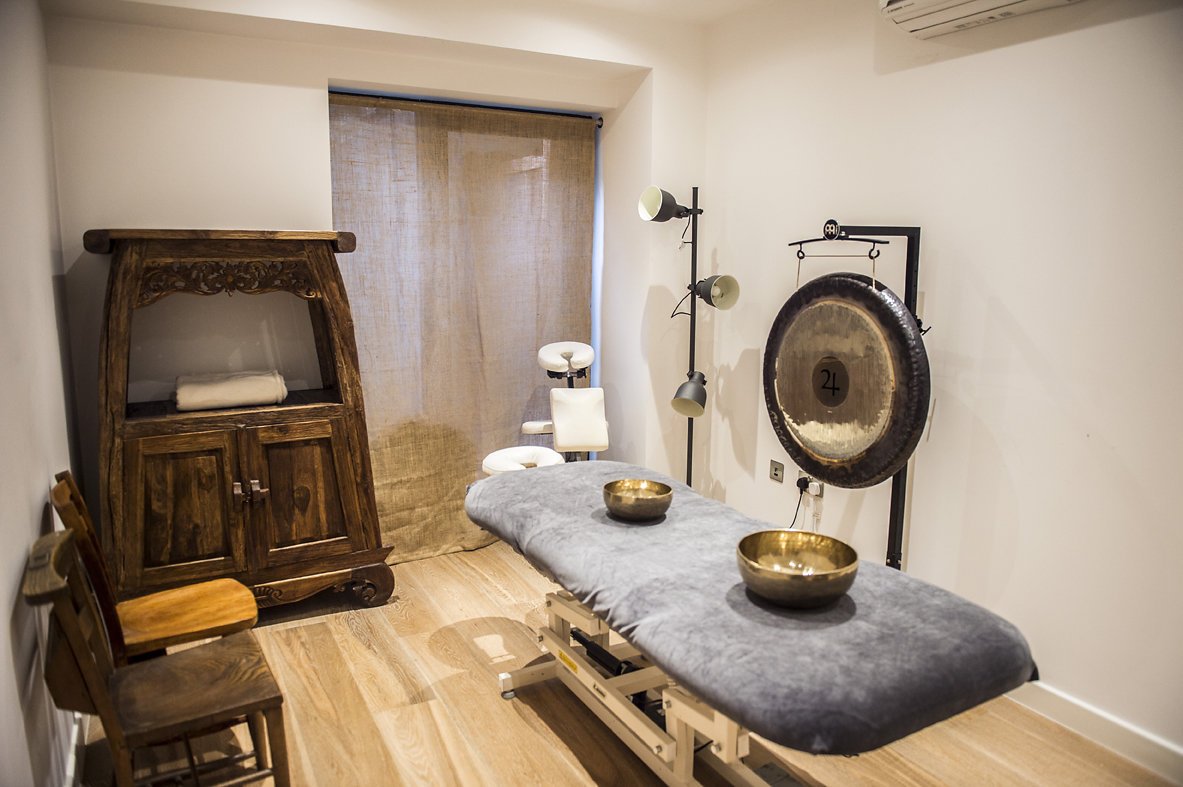 the lodge space massage room - Daniel Cobb - Locally grown